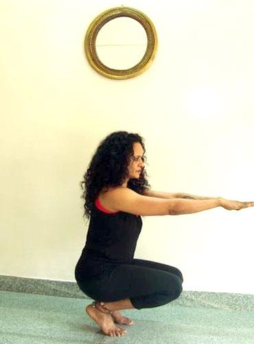 Utkatasana (Squat or pose)