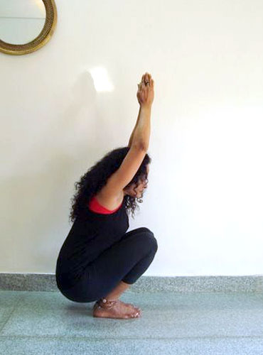Druta Utkatasana (Dynamic squat pose)