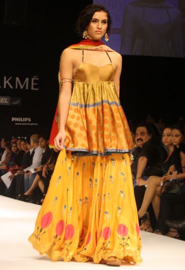 This cutting-edge festive style by Anupamaa Dayal is just the thing to stand out
