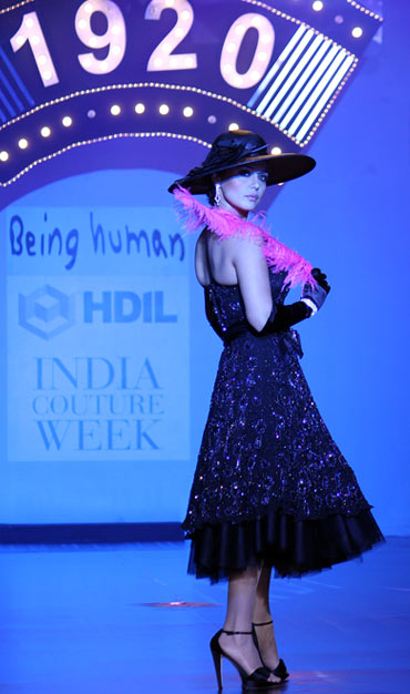 Preity Zinta for Salman Khan at the HDIL India Couture Week