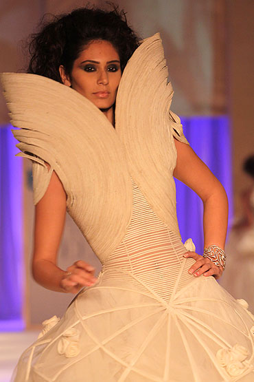 A Rohit Bal creation at HDIL India Couture Week