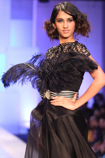 A Shahab Durazi creation at HDIL India Couture Week