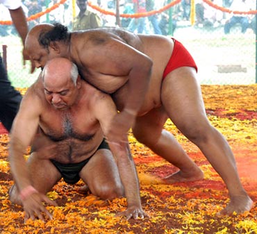 The traditional wrestling matches are a must-see