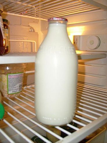 Use skimmed milk instead of whole milk