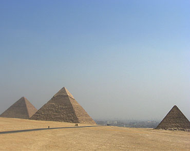The Great Pyramid of Giza is also calle the Pyramid of Khufu