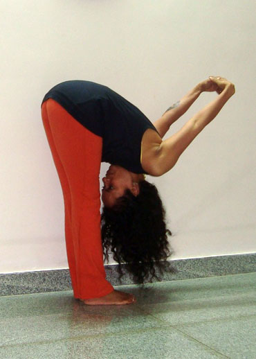 Uttanasana (Standing forward bending stretch)
