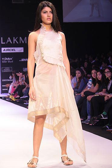 Vaishali's latest collection, Virus Free, drew inspiration from childhood memories