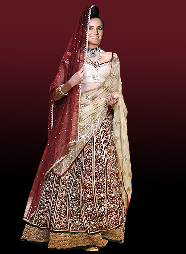 What Kate Middleton would look like in a Shyamal and Bhumika bridal