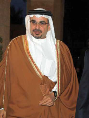 Bahrain's Crown Prince Salman Bin Hamad in Amman