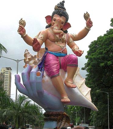 A Ganesha idol