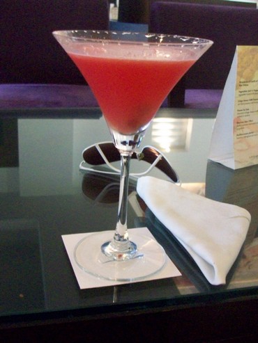 Watermelon Martini at Hotel Park Plaza in Noida