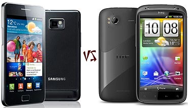 Samsung Galaxy S II vs HTC Sensation
