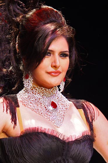 Zareen Khan for Johara Jewels