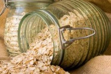Oats contain soluble fibre and/or raffinose which can cause bloating
