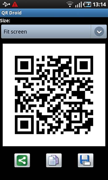 QR Droid / Red Laser for Android smartphones
