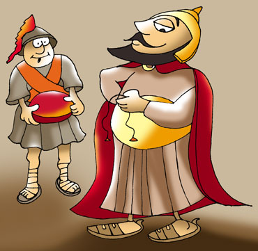 Alexander the Great and King Porus