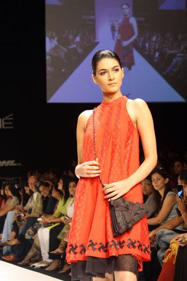 IMAGES: Skinshow and colour on the runway! - Rediff Getahead