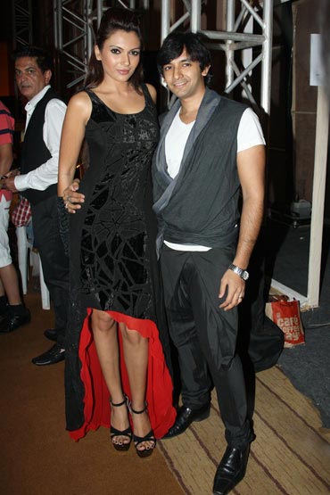 Mrinalini Sharma with Arjun Aggarwal