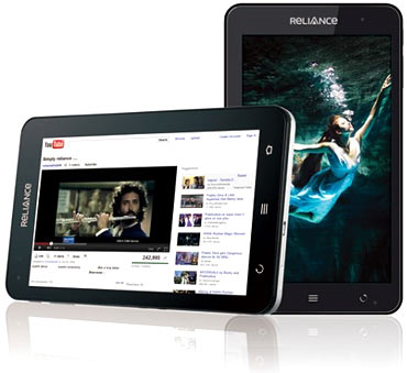 Reliance tablet.