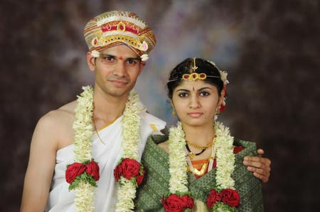 Shishir Venugopal Rao and his wife Neetha