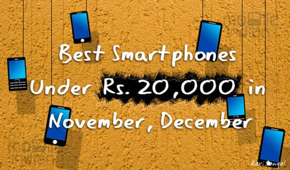 Top 5 smartphones under Rs 20,000