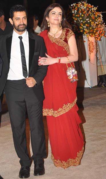 Aamir Khan and Nita Ambani