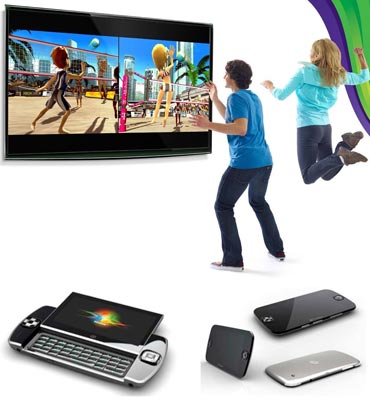 Gesture based gaming: Kinect, portable gaming system Ocomos