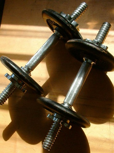 Weight training may lead to some gain in muscle weight