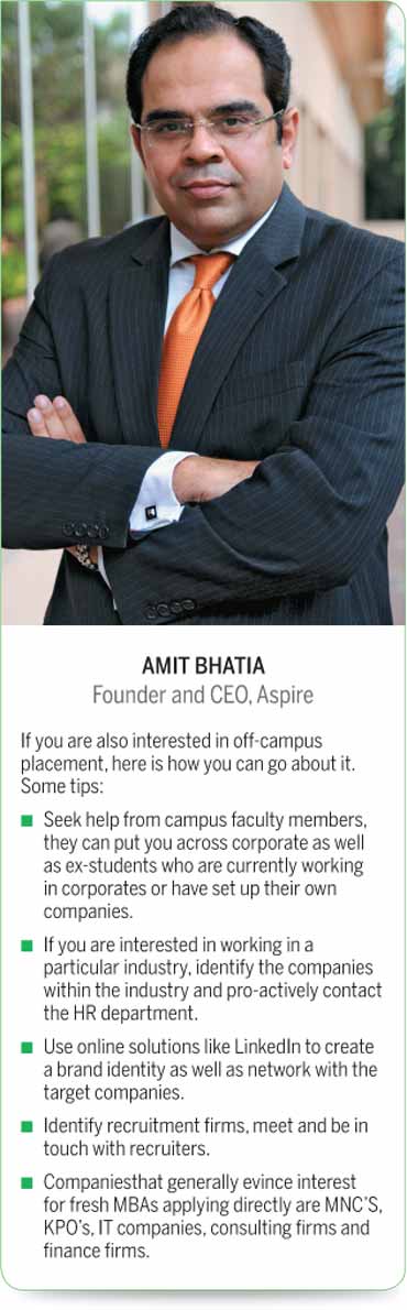 Why these MBAs opted out of campus placements