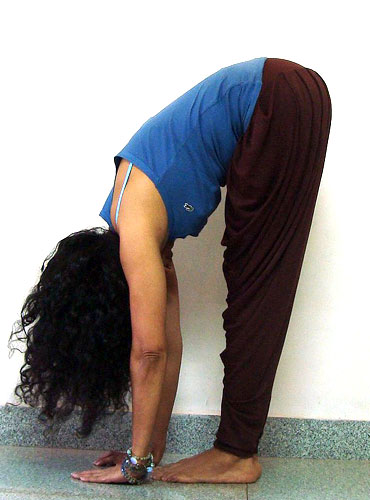 Padahastasana  (hand-to-feet pose)