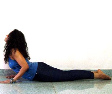 Bhujangasana (cobra pose)