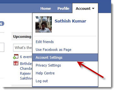 How to export Facebook information