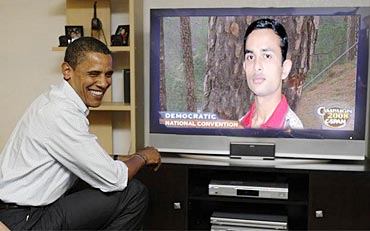 Tiwari gets creative with Obama