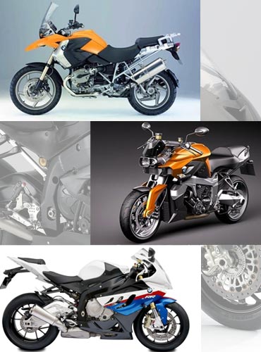 A collage of best BMW superbikes available in India