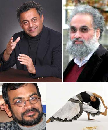 A collage of this years Indian American Guggenheim Fellows