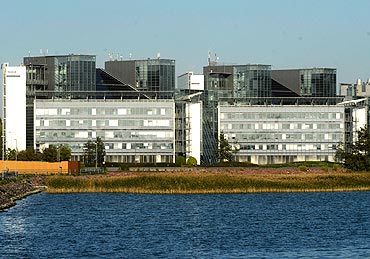 Nokia headquarters in Finland