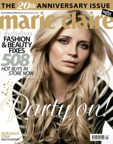 Keep your blow dryer on a cool setting if you want a healthy mane like Mischa Barton