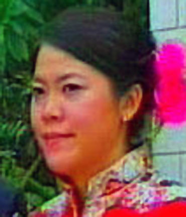 The undated video grab shows Yang Huiyan, China's wealthiest person, during her wedding ceremony
