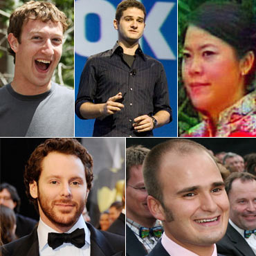Collage of billionaires