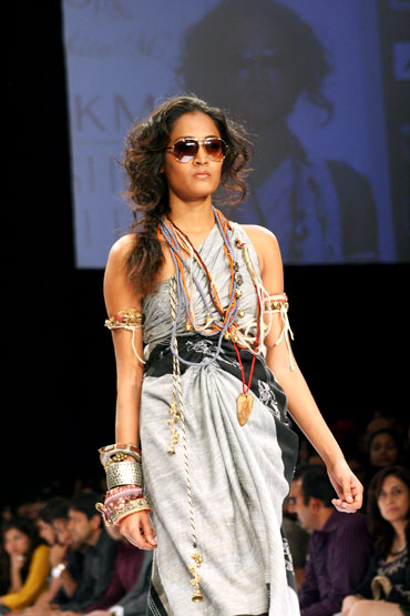 A Babita M creation from the LFW this season -- she believes in making your own style statement