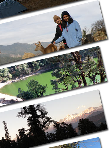 Honeymoon travels: Trekking in Nainital