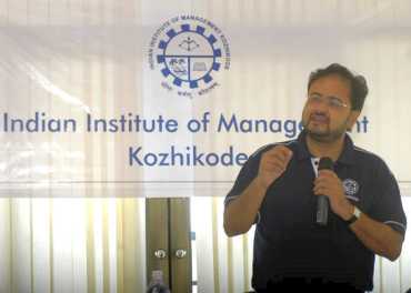 Prof Debashis Chatterjee, Director of Indian Institute of Management, Kozhikode
