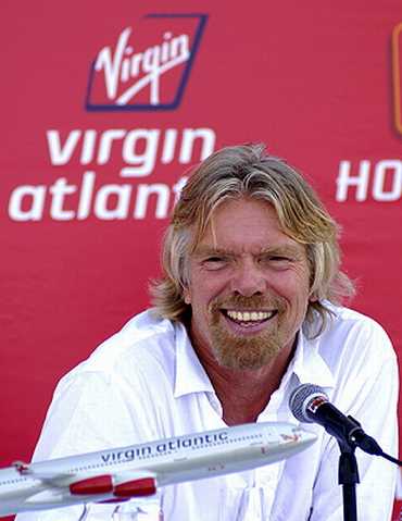 Virgin Atlantic Chairman and maverick businessman Richard Branson