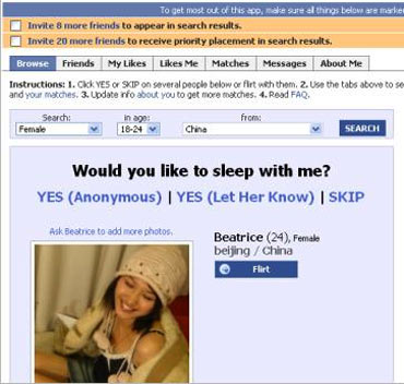 Would You Sleep With Me