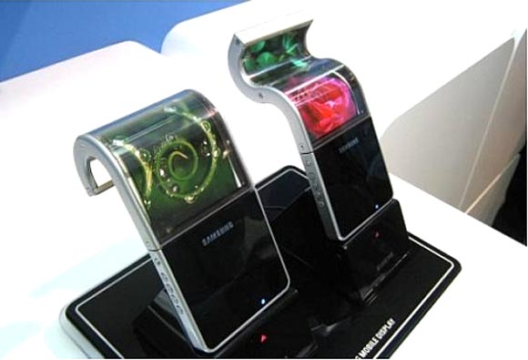 Samsung's flexible displays