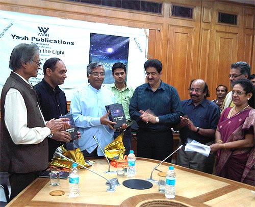 Release of the Candling the Light at Sahitya Akademi, New Delhi