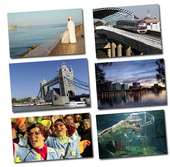 The cities to visit in 2012