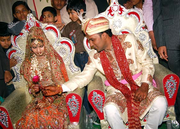Nitin Gupta with his wife Deepa Aggarwal