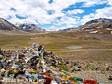 The Baralach La is located on the Manali Leh highway.