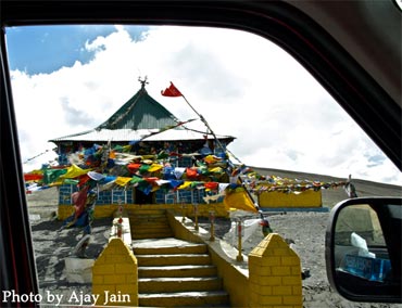 The temple to the protective deity TaglangLa Baba